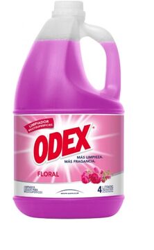 Limpiador Liquido Floral Odex X 4 Lt X3