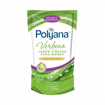 Jabon Liqui P/manos Poly Verbena X 220 Ml X24