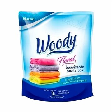 Suavizante Woody X 3 Dp X4