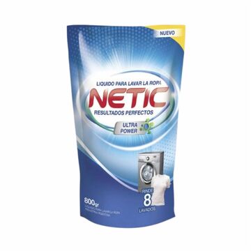 Liquido Para Ropa Netic X 800 Dp X12