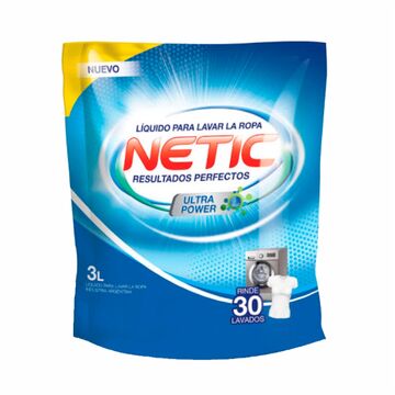 Liquido Para Ropa Netic X 3l Dp X4