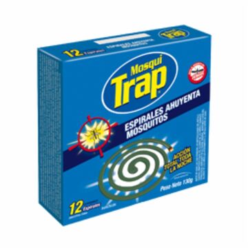 Espiral Mata Mosqux12 U Mosquitrap X48