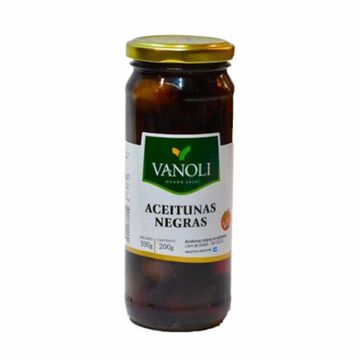 Aceitu Negras Vanoli Fra X 200/330g X12