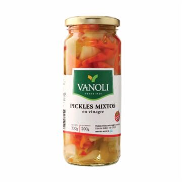 Pickles Vanoli Frasco X200/330g X12