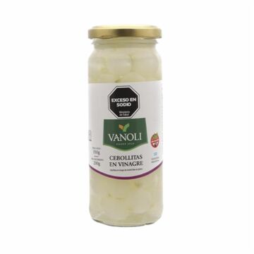 Cebollitas Vanoli Frasco X 200/330g X12