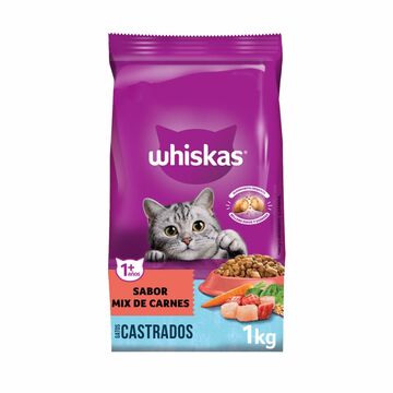 Whiskas Bpnat Salmon X 1 Krg X10