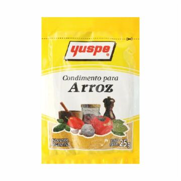 Condim. P/arroz X 25 G X25