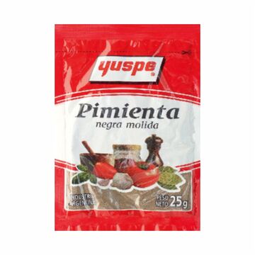 Pimienta Neg. Molida X 25 G X25
