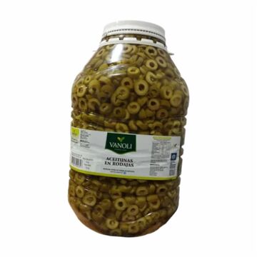 Aceitu Verdes Rodajadas Vanoli X 4/ 7.5k X1