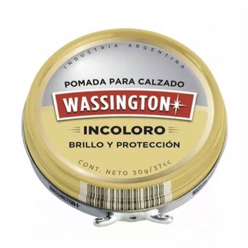 Pomada Wassin 40cc. Incoloro X6