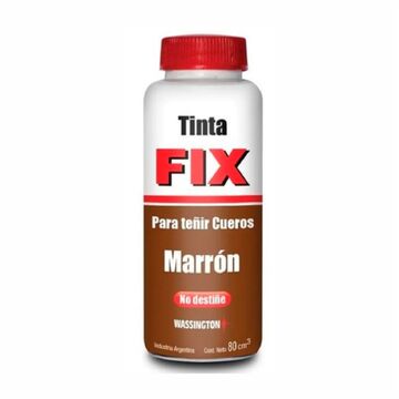 Tinta Fix 80 Cc. Marron Plas. X12