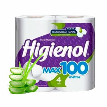 Ph Higienol Max Aloe 4x100mt X10