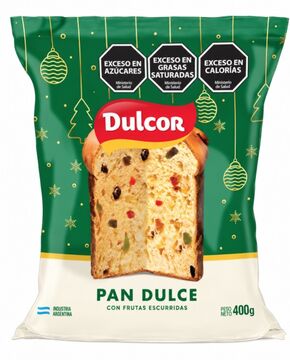 Pan Dulce Dulcor X 400 Gr X6