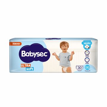 PaÑal Baby Ultra Hiper Xxg X 30 X4