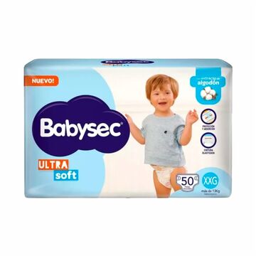 PaÑal Baby Ultra Jumbo Xxg X 50 X4