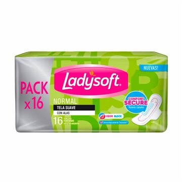 Tf Ladysoft Tela Suave (verde) X 16u X27