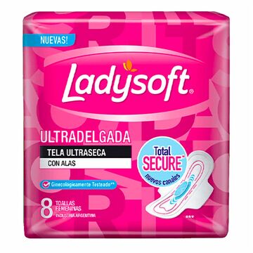 Tfem Ladysoft Ultraseca (rosada) C/a X 8 X40