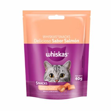 Whiskas Snacks Salmon X 40g X22