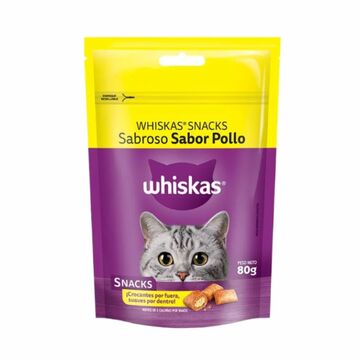 Whiskas Snacks Pollo X 80g X12