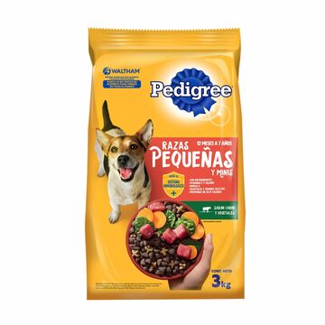 Pedigree Adul Razas PequeÑas X 3kg X6