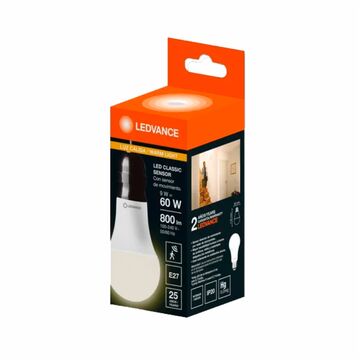 Led Cla60 Sensor 9w (calida) 3000k X12