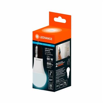 Led Cla60 Sensor 9w (fria) 6500k X12