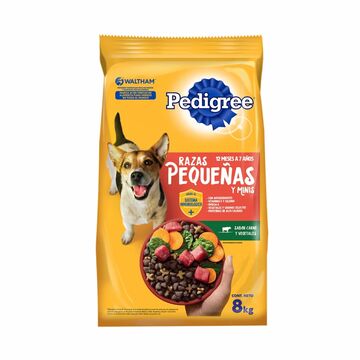 Pedigree Adulto Raz. Peq. X 8 Kg X1