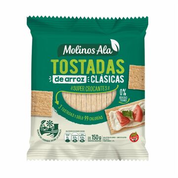 Tostadas Clasicas (verde) X 150gr X24